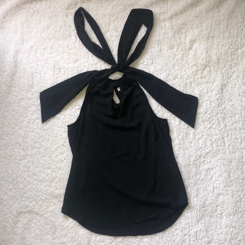 New York & Company Dress Tank Top. Black. Small.